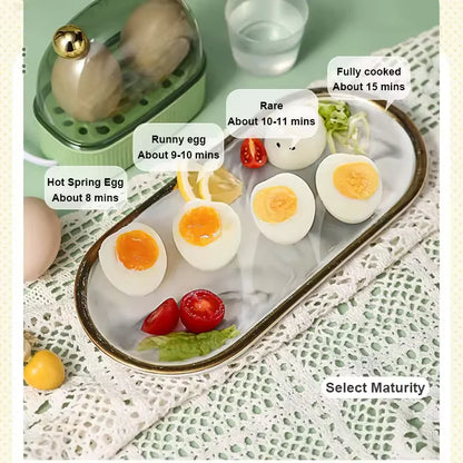 Electric Egg Cooker – Automatic Power Off Mini Steamer