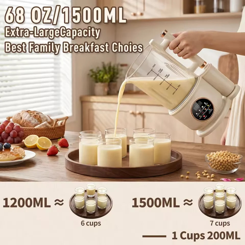 Automatic Nut Milk Maker – Multifunctional Juicer