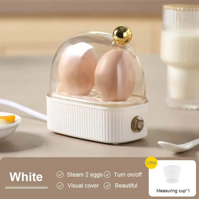 Electric Egg Cooker – Automatic Power Off Mini Steamer