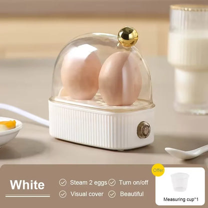 Electric Egg Cooker – Automatic Power Off Mini Steamer