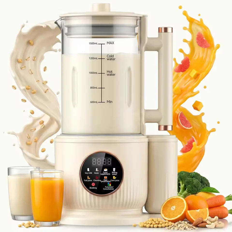 Automatic Nut Milk Maker – Multifunctional Juicer