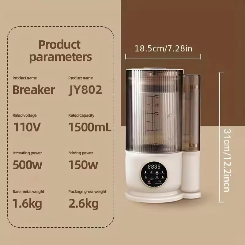 Automatic Nut Milk Maker – Multifunctional Juicer