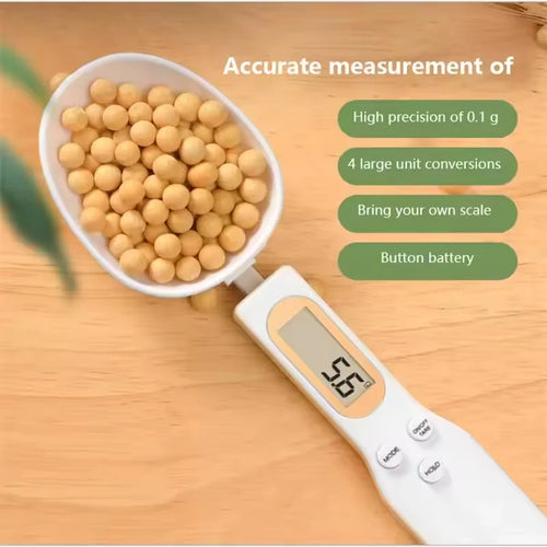 Digital Kitchen Scale Spoon – Precision Electronic Measuring